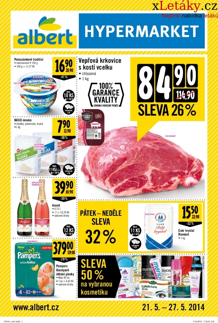 leták Albert Hypermarket akční leták strana 1 leták Albert Hypermarket akční leták strana 1