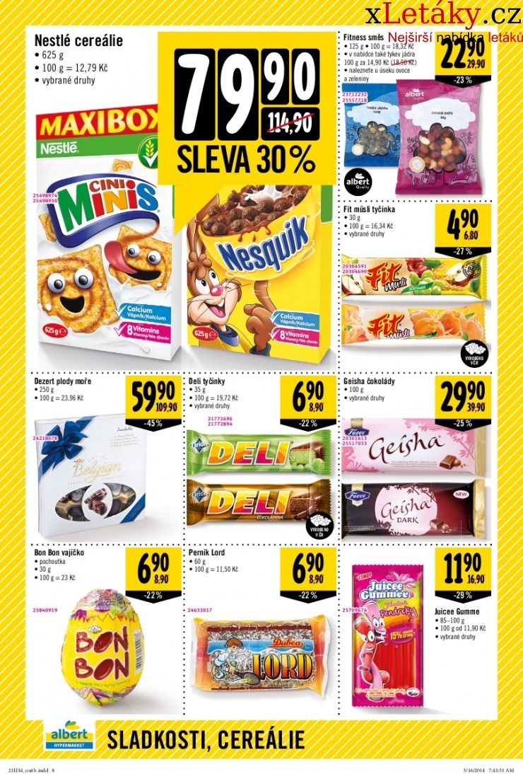 leták Albert Hypermarket akční leták strana 1 leták Albert Hypermarket akční leták strana 1