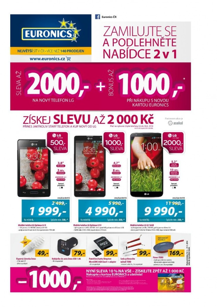letk Euronics Aktuln letk od 14.5.2014 strana 1