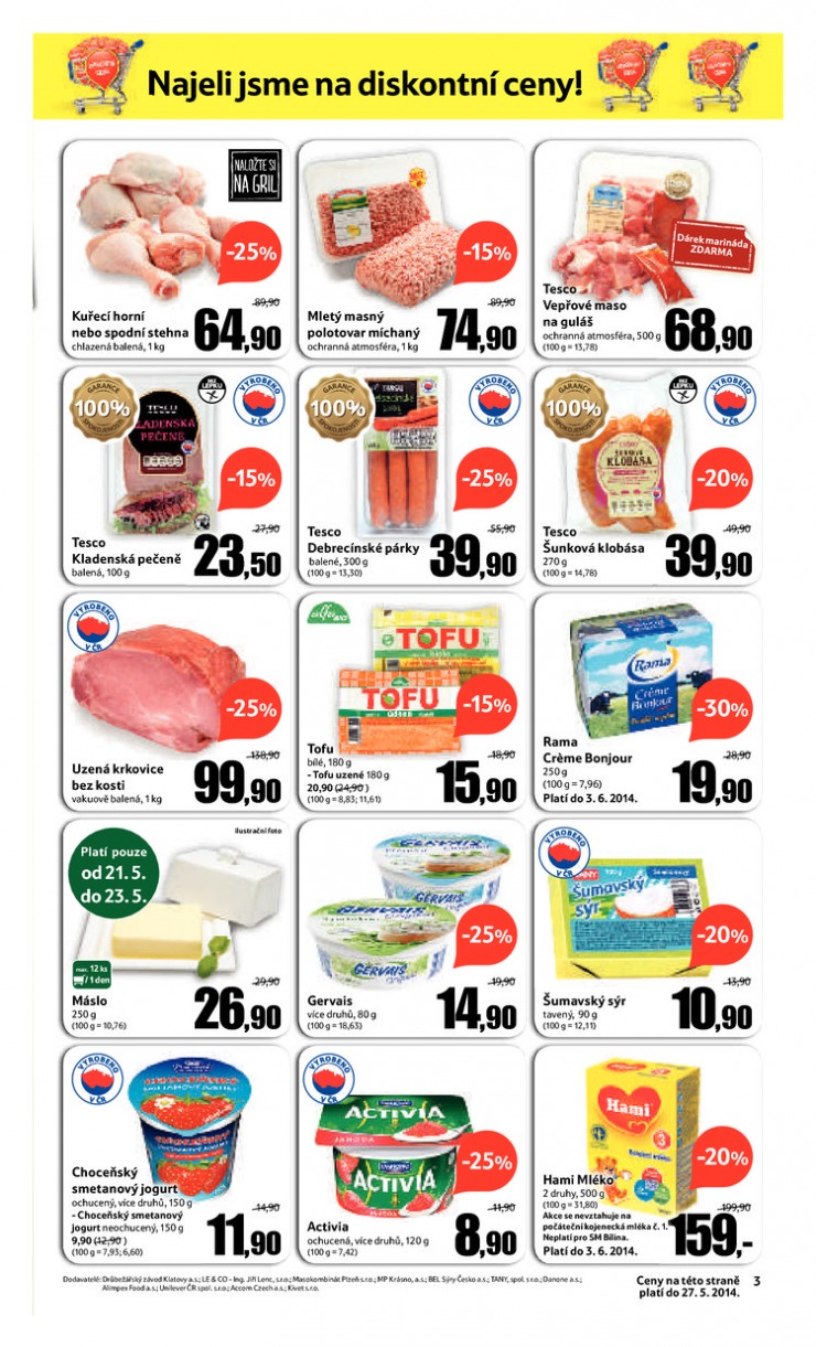 leták Tesco supermarkety od 21.5.2014 strana 1 leták Tesco supermarkety od 21.5.2014 strana 1