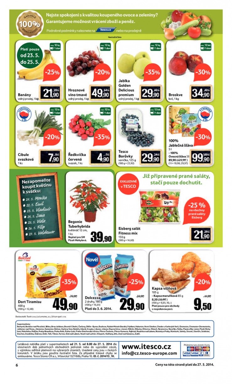leták Tesco supermarkety od 21.5.2014 strana 1 leták Tesco supermarkety od 21.5.2014 strana 1