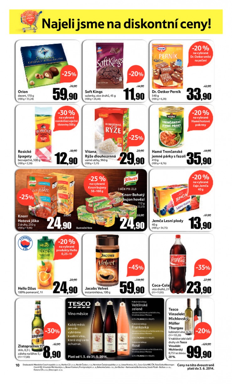 let�k Tesco obchody Extra od 21.5.2014 strana 1
