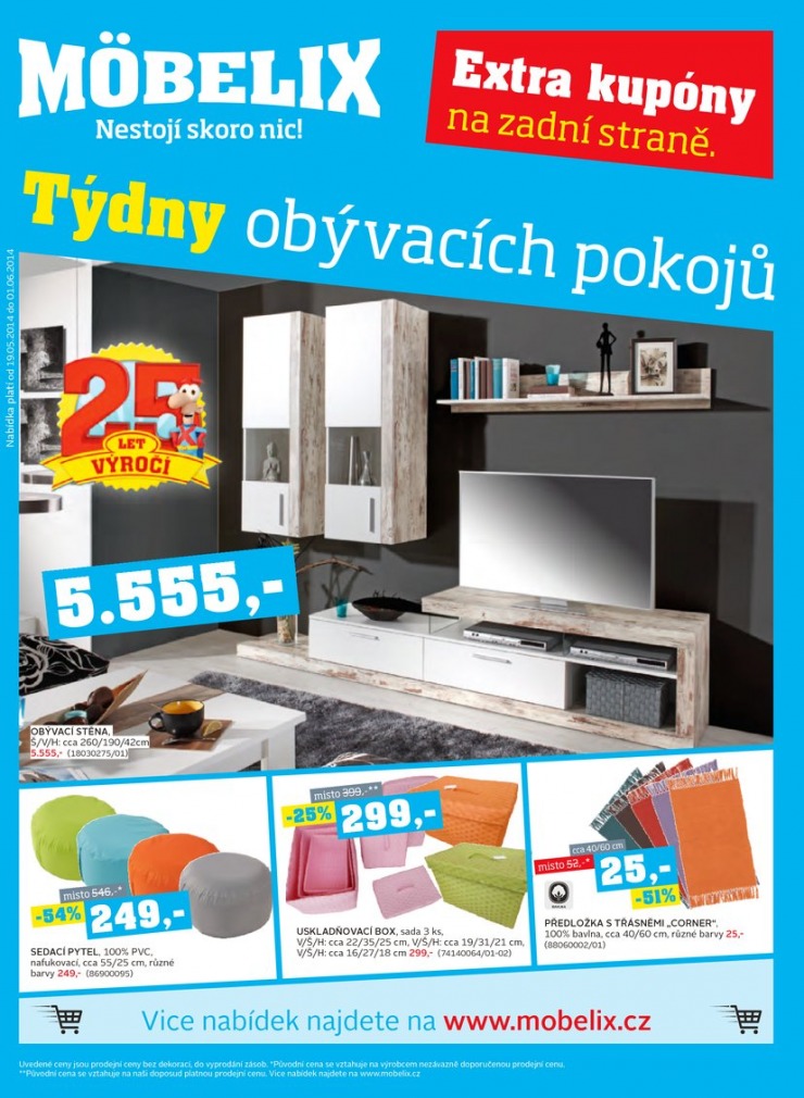 letk Mobelix Aktuln prospekt od 19.5.2014 strana 1