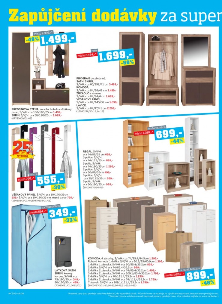 let�k Mobelix Aktu�ln� prospekt od 19.5.2014 strana 1