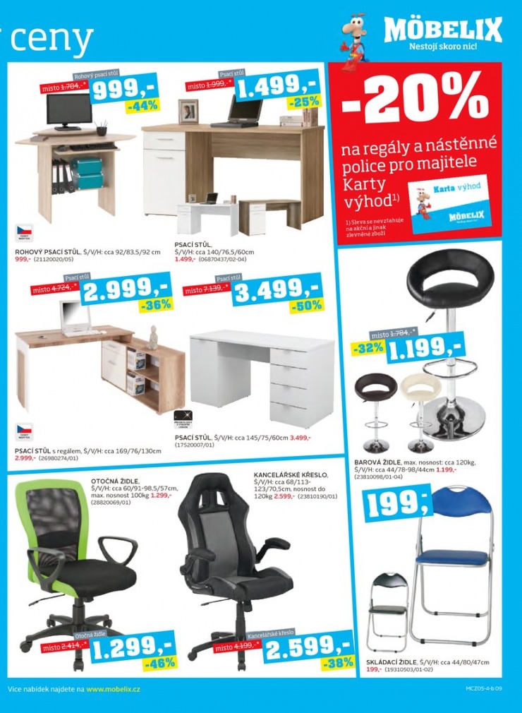 let�k Mobelix Aktu�ln� prospekt od 19.5.2014 strana 1