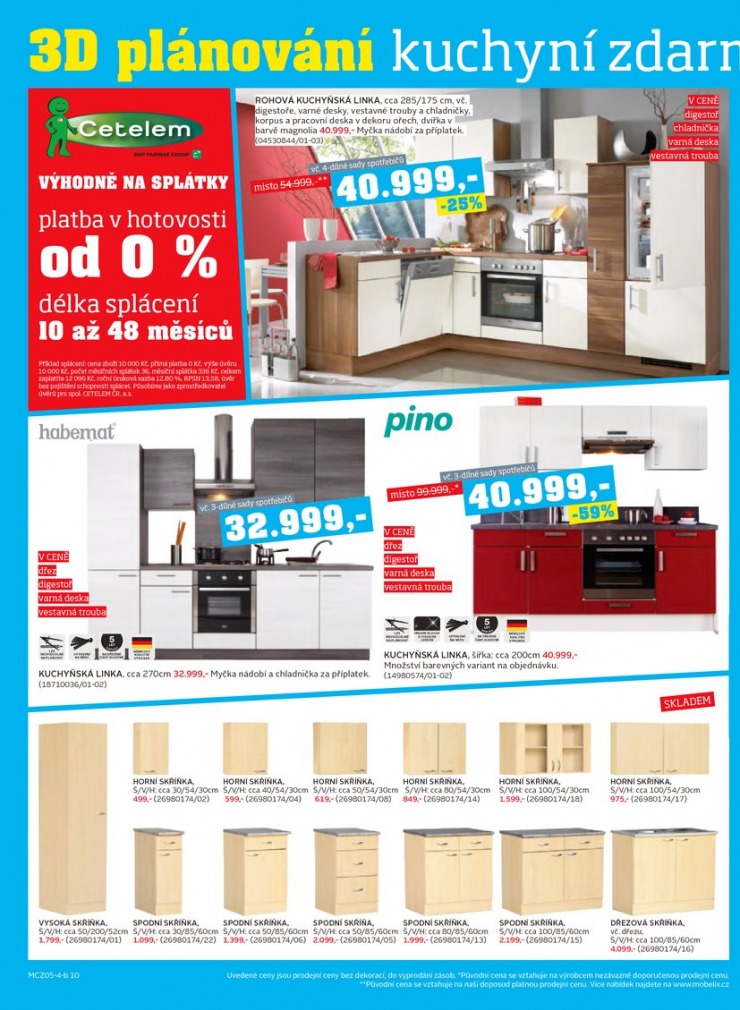 let�k Mobelix Aktu�ln� prospekt od 19.5.2014 strana 1