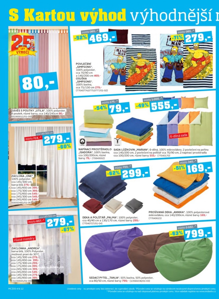 let�k Mobelix Aktu�ln� prospekt od 19.5.2014 strana 1