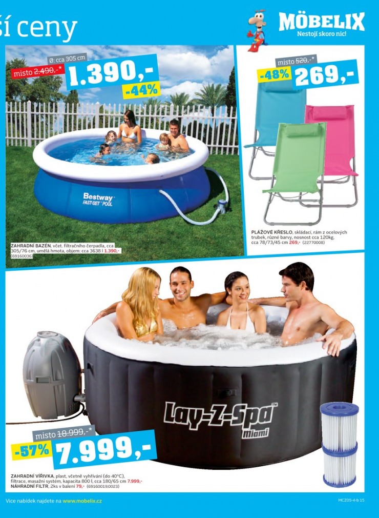 let�k Mobelix Aktu�ln� prospekt od 19.5.2014 strana 1