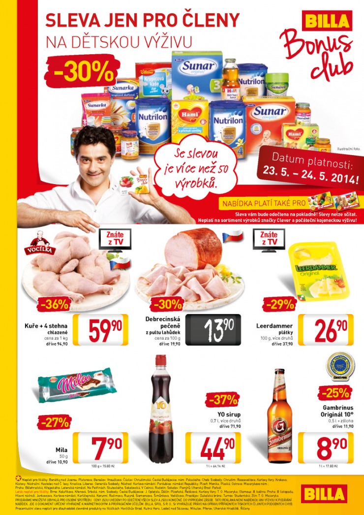 leták Billa velký od 21.5.2014 strana 1 leták Billa velký od 21.5.2014 strana 1
