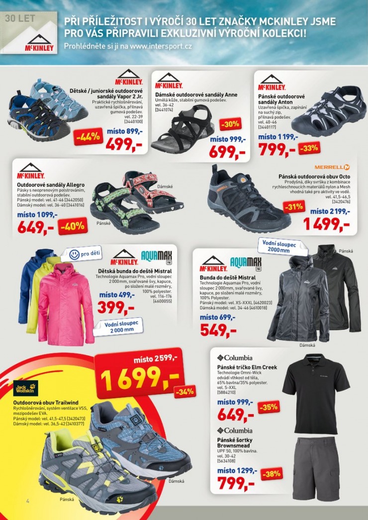 leták Intersport Aktuální leták od 22.5.2014 strana 1 leták Intersport Aktuální leták od 22.5.2014 strana 1