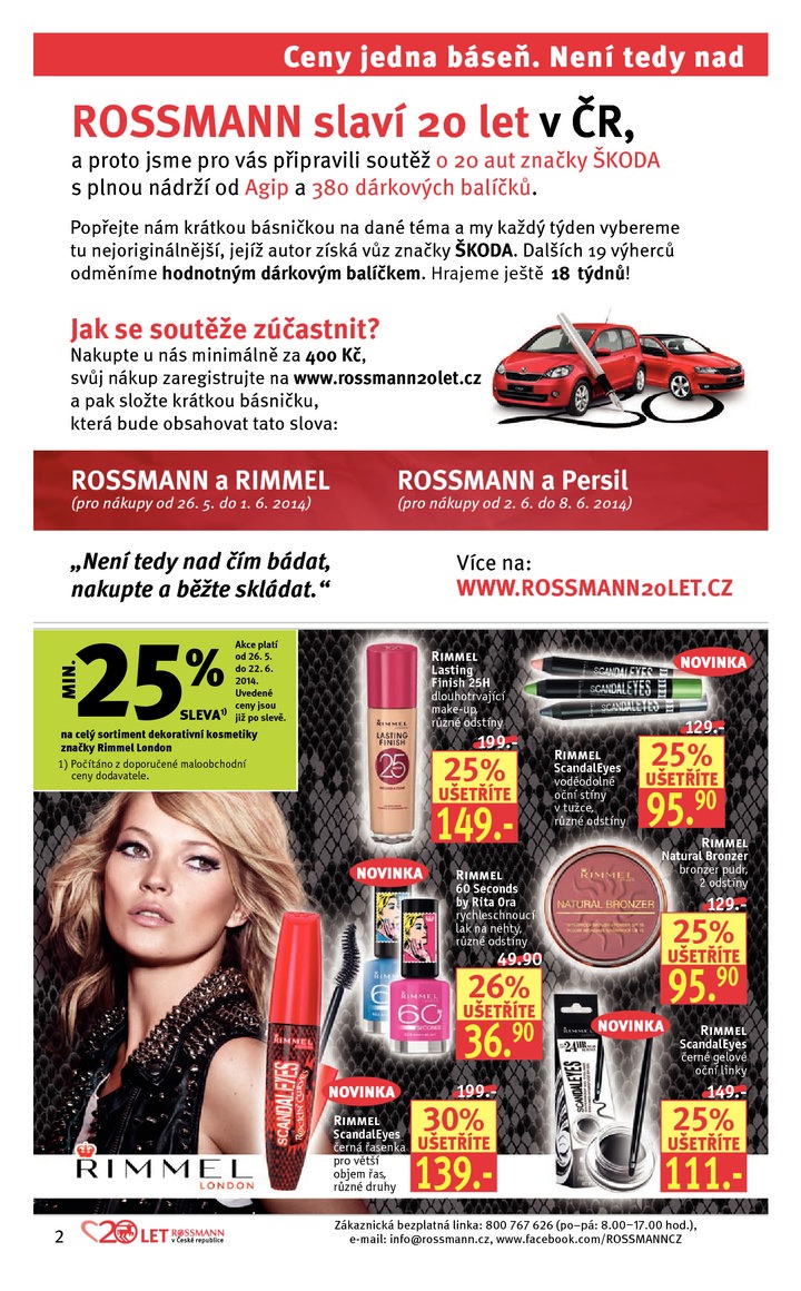 leták Rossmann Leták od 25.5.2014 strana 1 leták Rossmann Leták od 25.5.2014 strana 1
