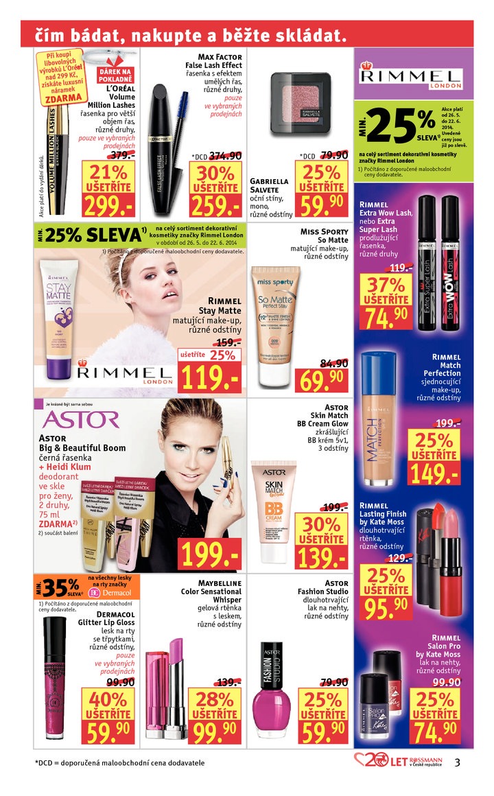 leták Rossmann Leták od 25.5.2014 strana 1 leták Rossmann Leták od 25.5.2014 strana 1