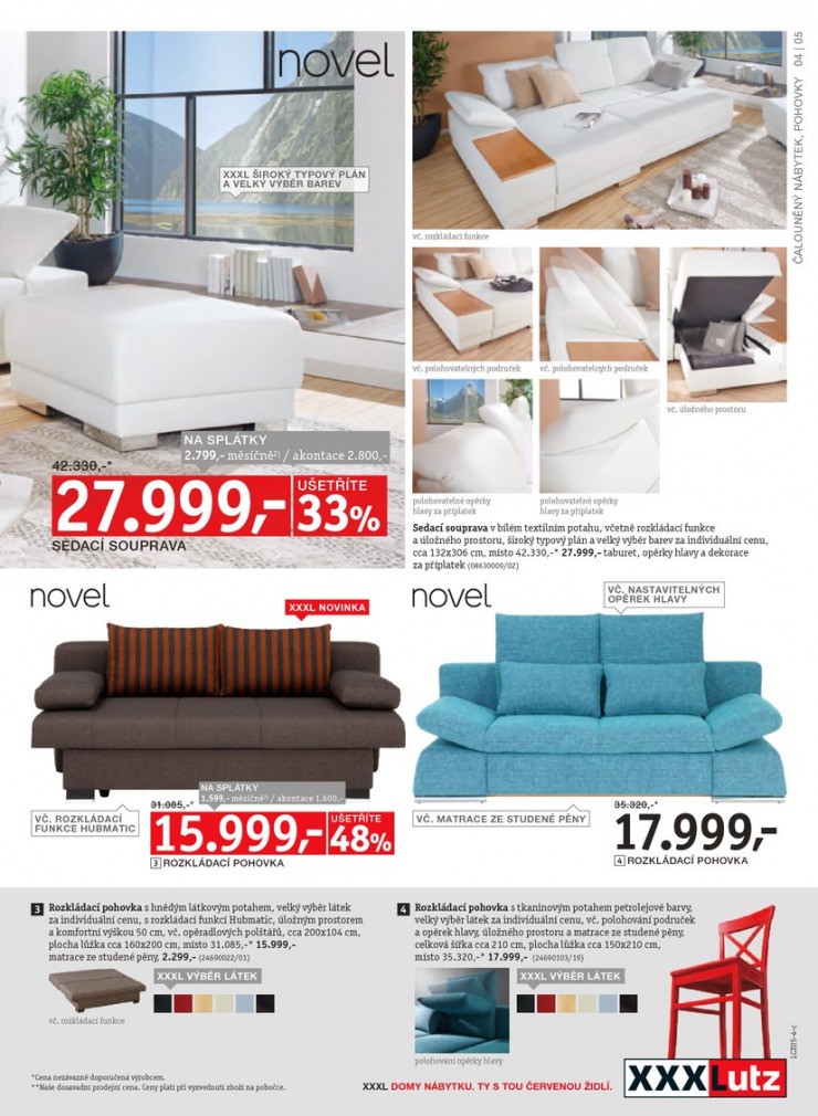 leták XXXLutz Akční týdny od 20.5.2014 strana 1 leták XXXLutz Akční týdny od 20.5.2014 strana 1