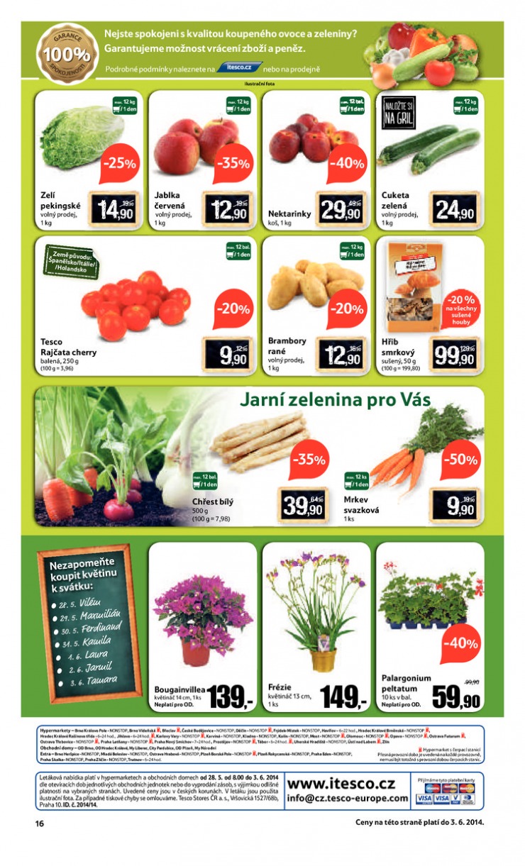 leták Tesco velké hypermarkety od 28.5.2014 strana 1 leták Tesco velké hypermarkety od 28.5.2014 strana 1
