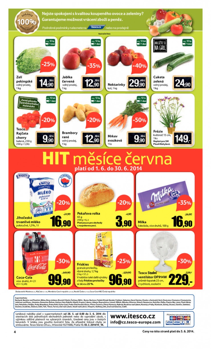 leták Tesco supermarkety od 28.5.2014 strana 1 leták Tesco supermarkety od 28.5.2014 strana 1