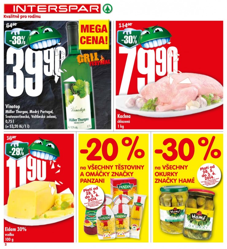 leták Interspar Akční nabídka od 28.5.2014 strana 1 leták Interspar Akční nabídka od 28.5.2014 strana 1