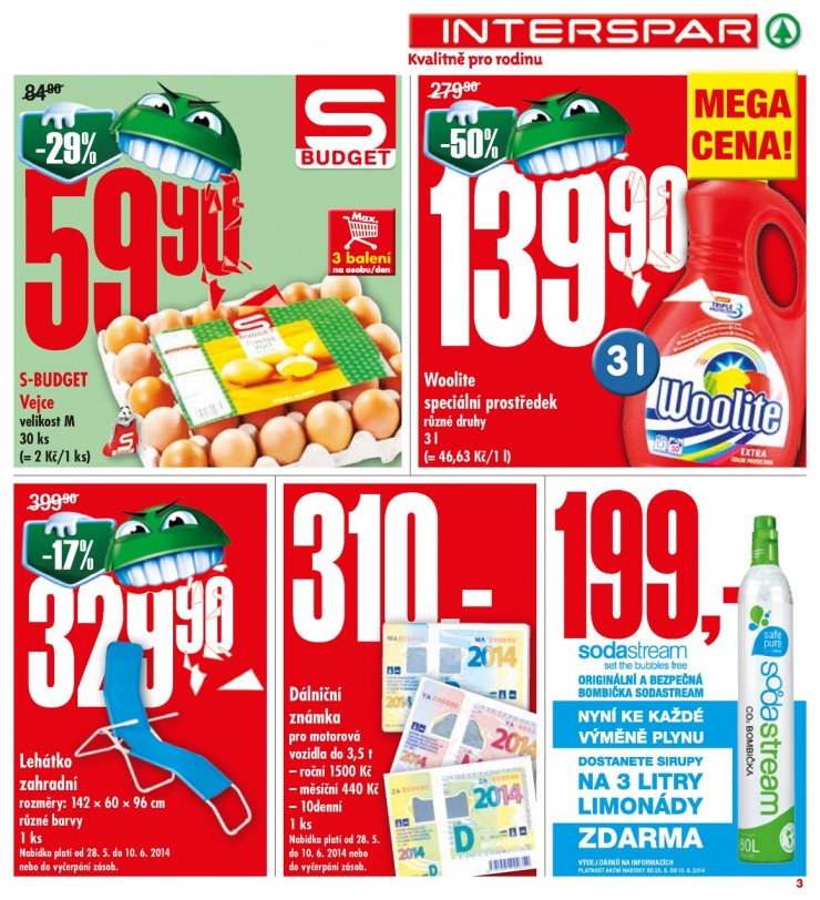 leták Interspar Akční nabídka od 28.5.2014 strana 1 leták Interspar Akční nabídka od 28.5.2014 strana 1