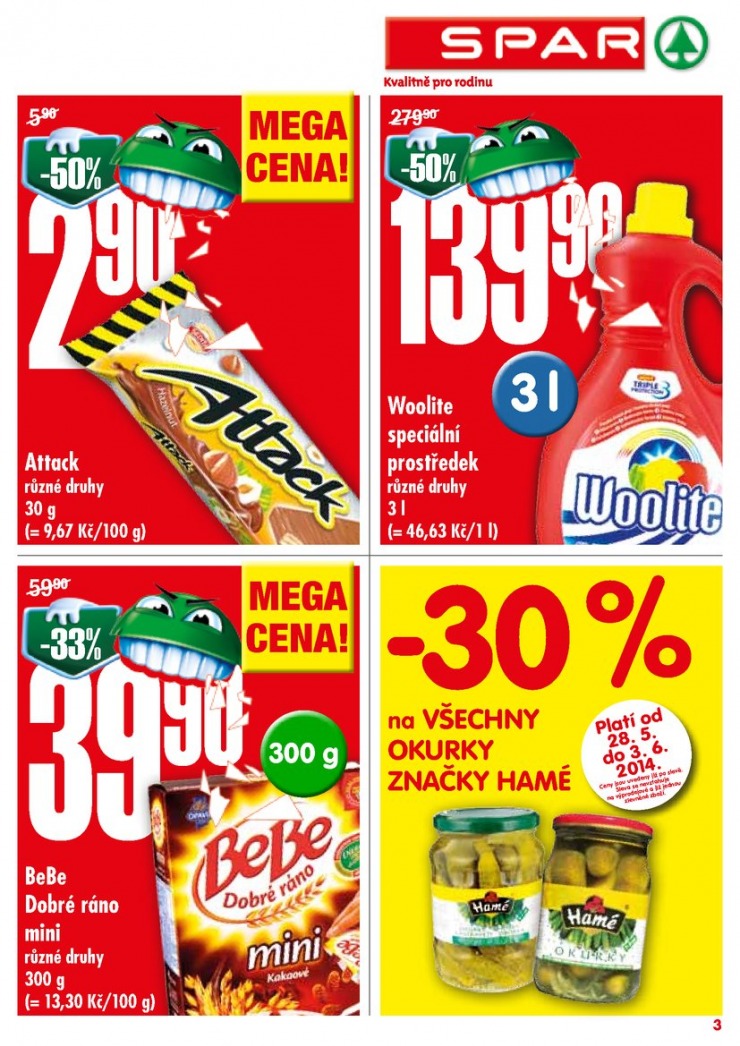 leták Interspar nabídka Spar od 28.5.2014 strana 1 leták Interspar nabídka Spar od 28.5.2014 strana 1