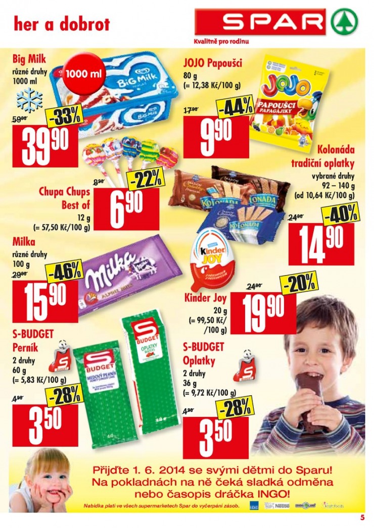 leták Interspar nabídka Spar od 28.5.2014 strana 1 leták Interspar nabídka Spar od 28.5.2014 strana 1