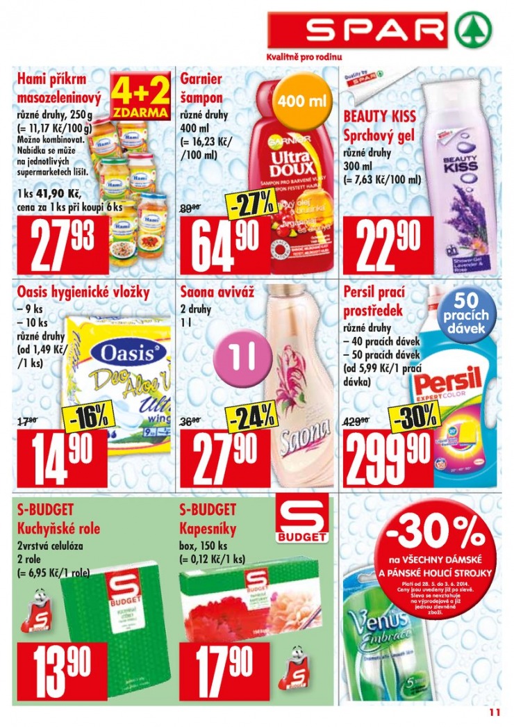 letk Interspar nabdka Spar od 28.5.2014 strana 1