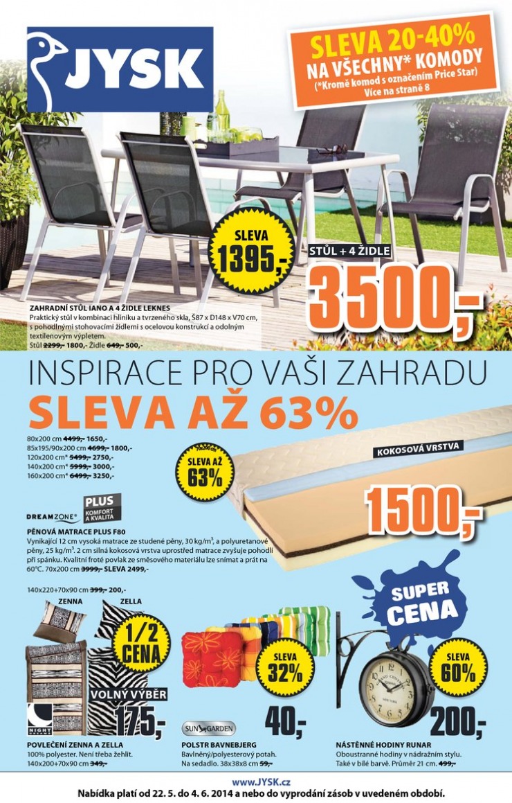 letk Jysk Nabdka tdne od 22.5.2014 strana 1