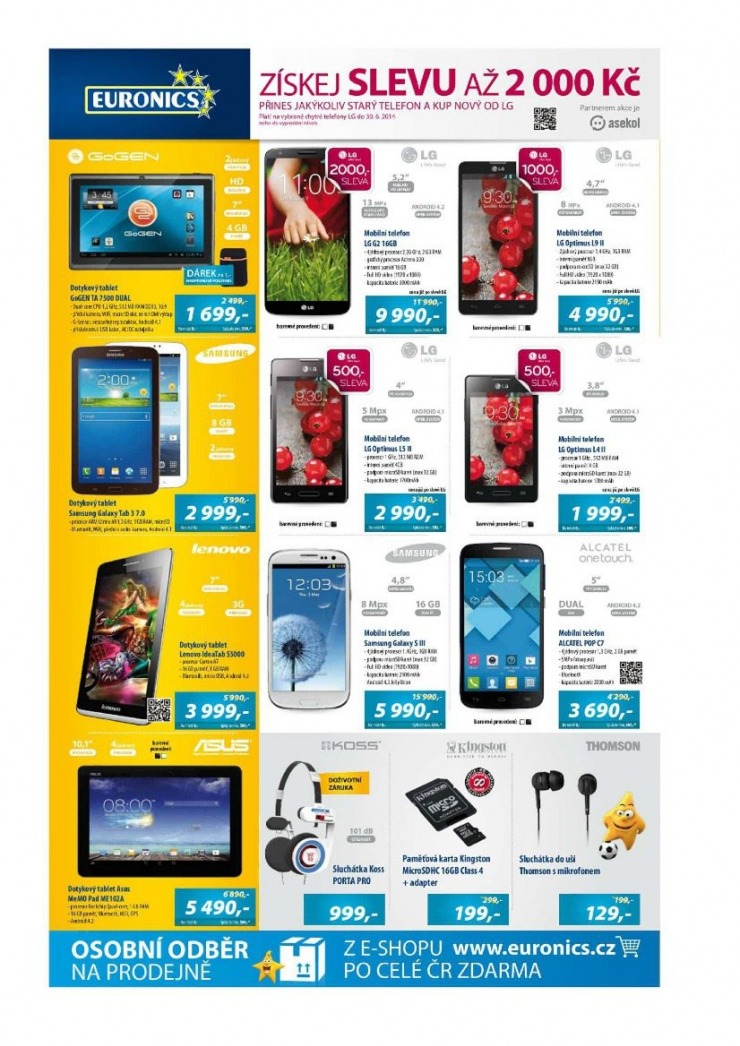 let�k Euronics Aktu�ln� let�k od 28.5.2014 strana 1