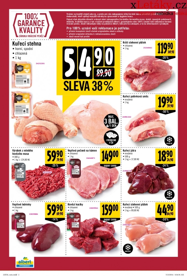 leták Albert Hypermarket akční leták strana 1 leták Albert Hypermarket akční leták strana 1
