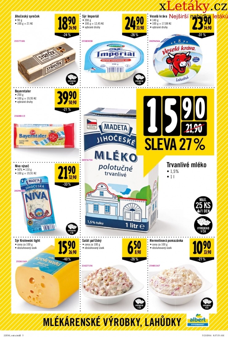 leták Albert Hypermarket akční leták strana 1 leták Albert Hypermarket akční leták strana 1