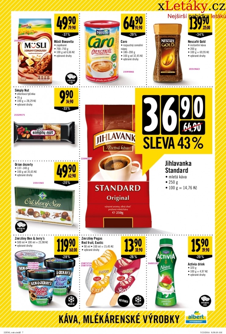 leták Albert Hypermarket akční leták strana 1 leták Albert Hypermarket akční leták strana 1