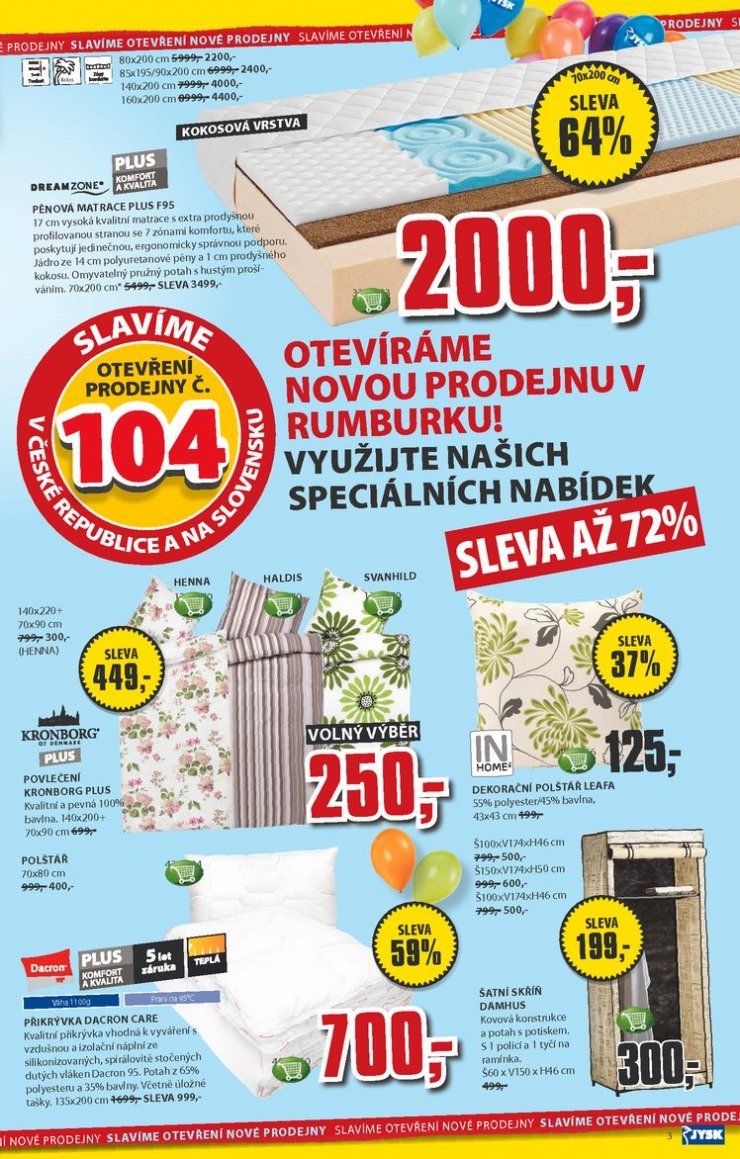 leták Jysk Nabídka týdne od 29.5.2014 strana 1 leták Jysk Nabídka týdne od 29.5.2014 strana 1