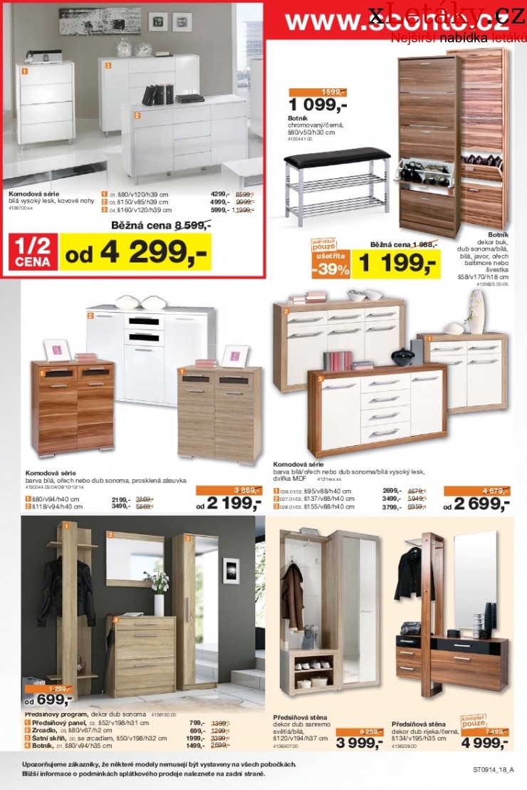 leták Sconto nábytek leták strana 1 leták Sconto nábytek leták strana 1
