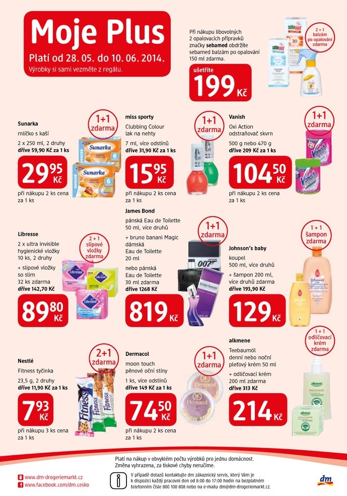 leták DM drogerie Journal 2. část od 1.6.2014 strana 1 leták DM drogerie Journal 2. část od 1.6.2014 strana 1