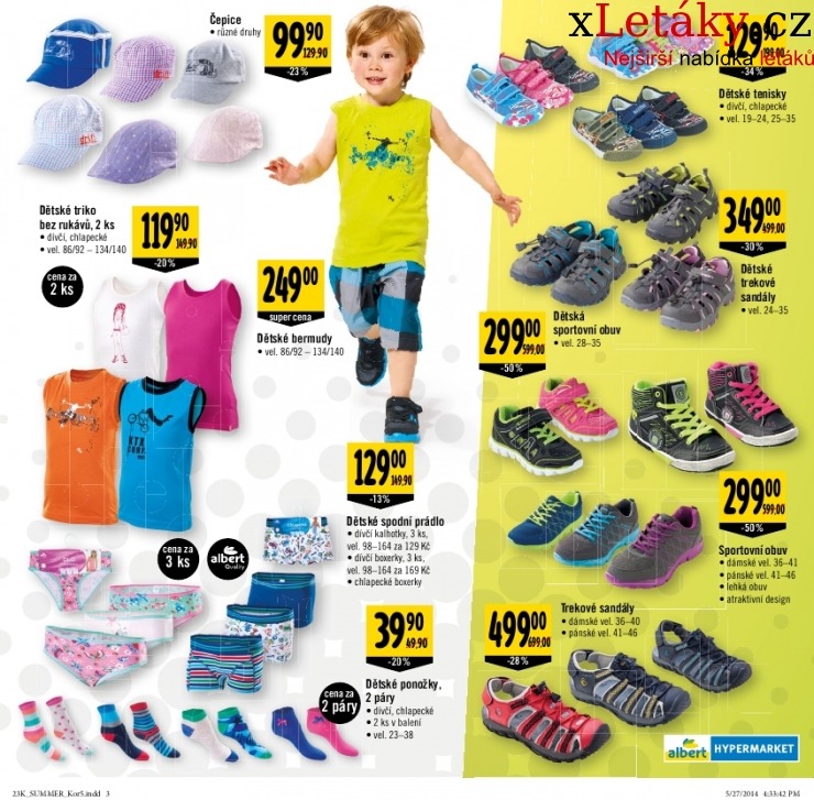 leták Albert Hypermarket - Léto akční leták strana 1 leták Albert Hypermarket - Léto akční leták strana 1