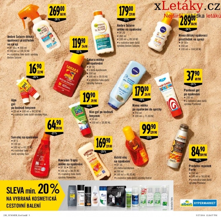 leták Albert Hypermarket - Léto akční leták strana 1 leták Albert Hypermarket - Léto akční leták strana 1