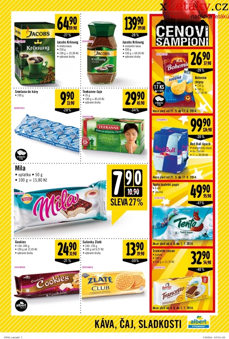 leták Albert Hypermarket akční leták strana 1 leták Albert Hypermarket akční leták strana 1