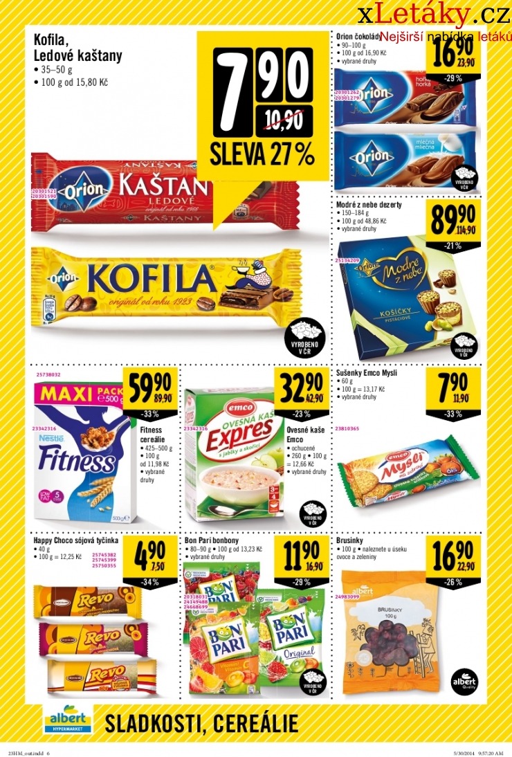 leták Albert Hypermarket akční leták strana 1 leták Albert Hypermarket akční leták strana 1