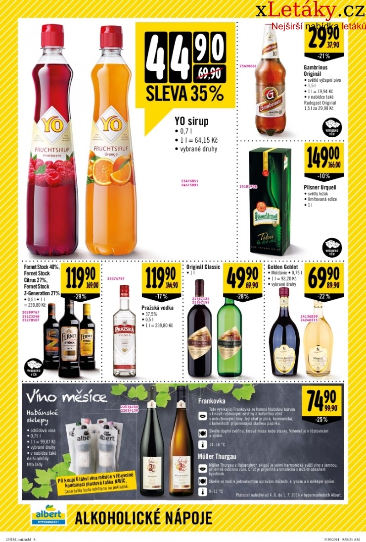 leták Albert Hypermarket akční leták strana 1 leták Albert Hypermarket akční leták strana 1