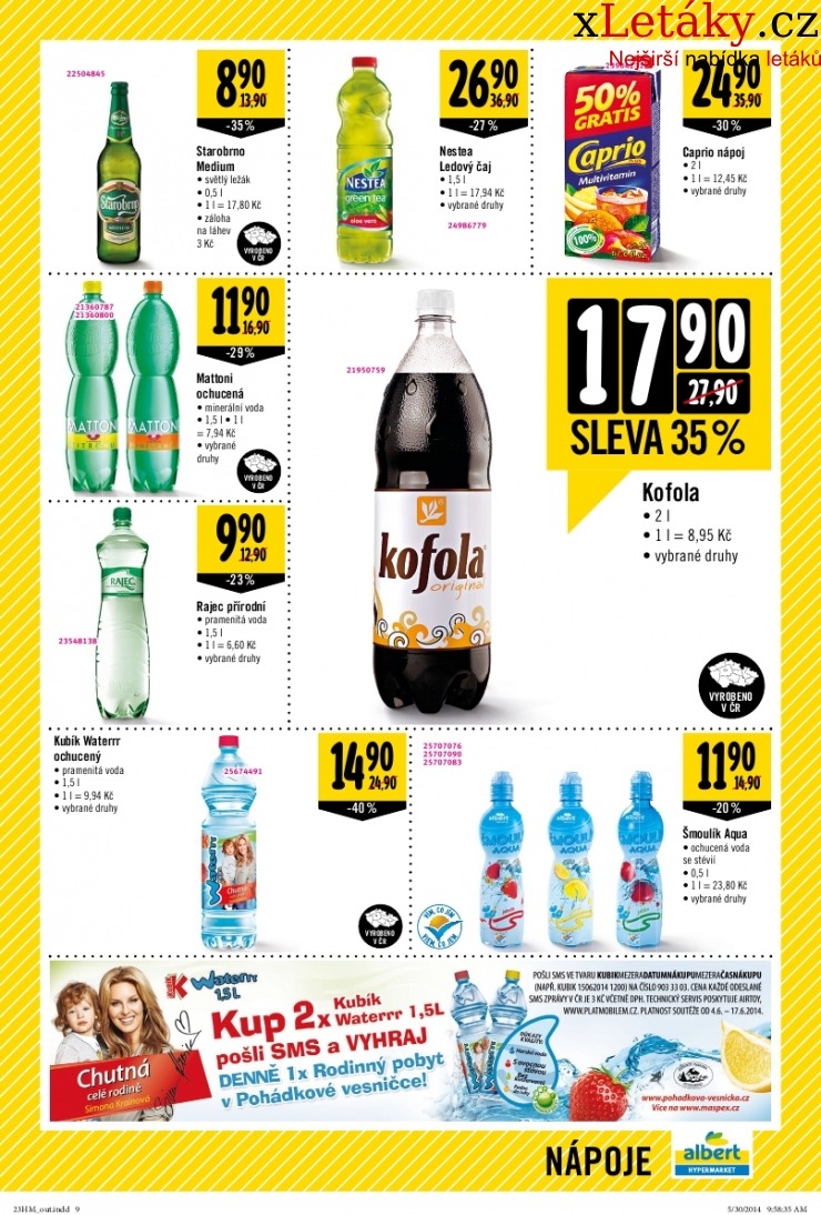 leták Albert Hypermarket akční leták strana 1 leták Albert Hypermarket akční leták strana 1