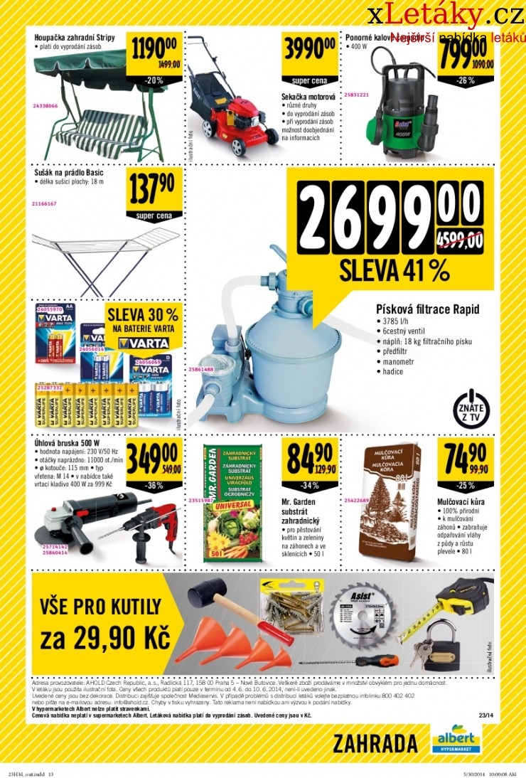 leták Albert Hypermarket akční leták strana 1 leták Albert Hypermarket akční leták strana 1