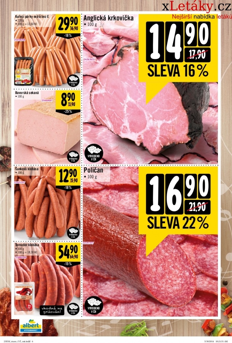 leták Albert Hypermarket akční leták strana 1 leták Albert Hypermarket akční leták strana 1