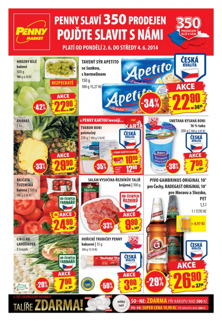 leták Penny Aktuální nabídka od 2.6.2014 strana 1 leták Penny Aktuální nabídka od 2.6.2014 strana 1