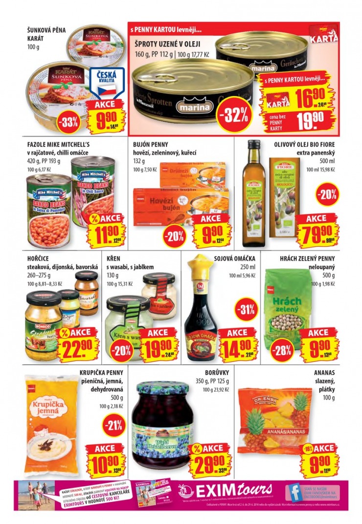 let�k Penny Aktu�ln� nab�dka od 2.6.2014 strana 1