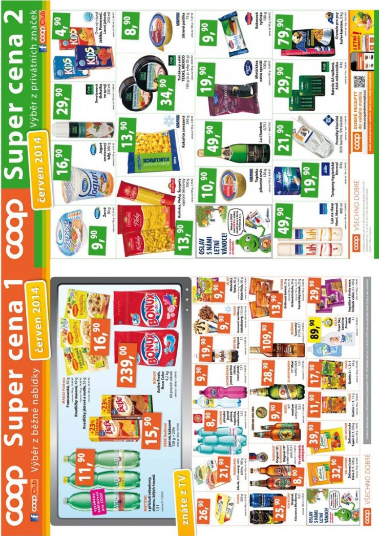 leták COOP Tuty Tip od 1.6.2014 strana 1 leták COOP Tuty Tip od 1.6.2014 strana 1