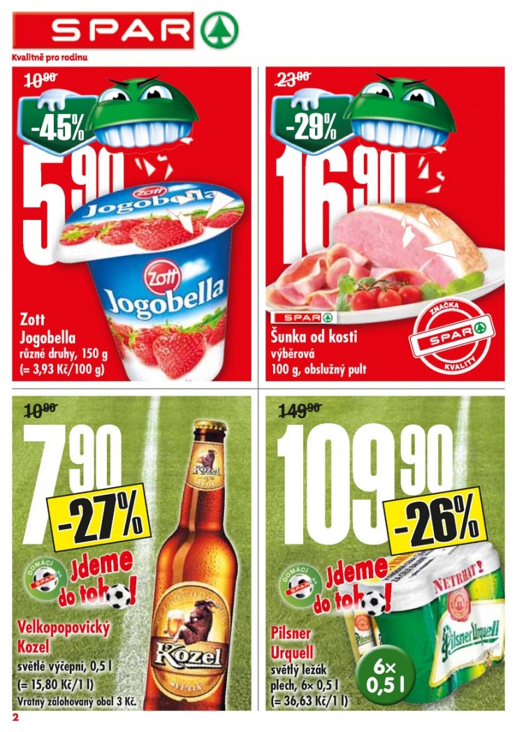 leták Interspar nabídka Spar od 4.6.2014 strana 1 leták Interspar nabídka Spar od 4.6.2014 strana 1