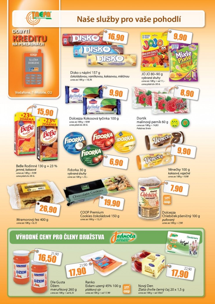 leták COOP Trefa od 4.6.2014 strana 1 leták COOP Trefa od 4.6.2014 strana 1