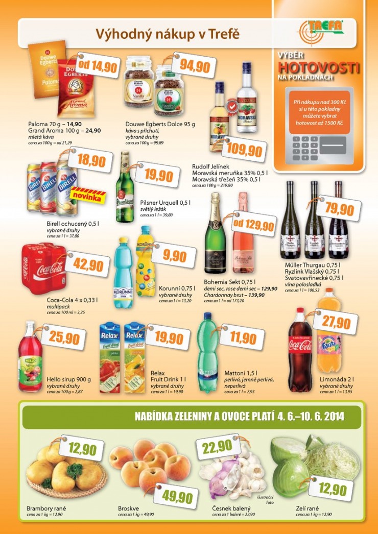 leták COOP Trefa od 4.6.2014 strana 1 leták COOP Trefa od 4.6.2014 strana 1