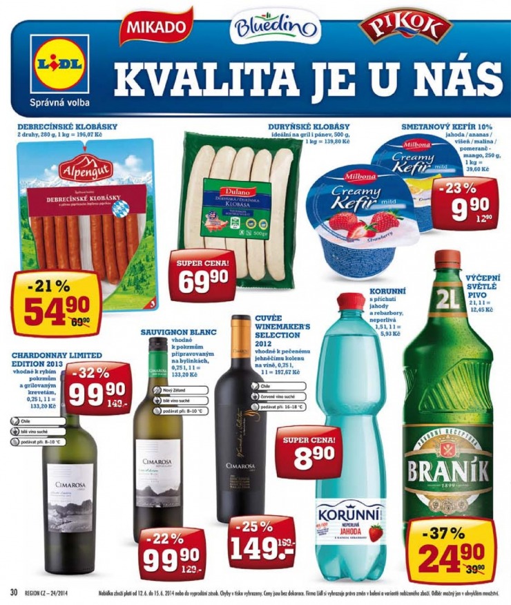 let�k Lidl Ak�n� nab�dka od 9.6.2014 strana 1