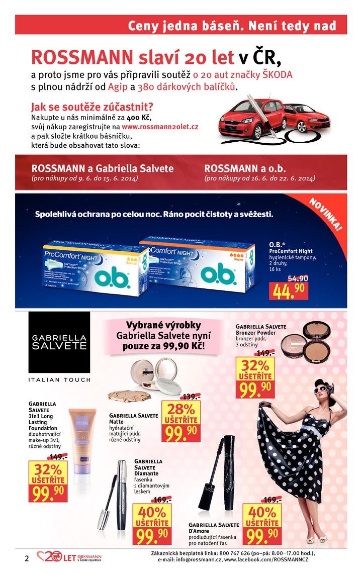 leták Rossmann Leták od 9.6.2014 strana 1 leták Rossmann Leták od 9.6.2014 strana 1
