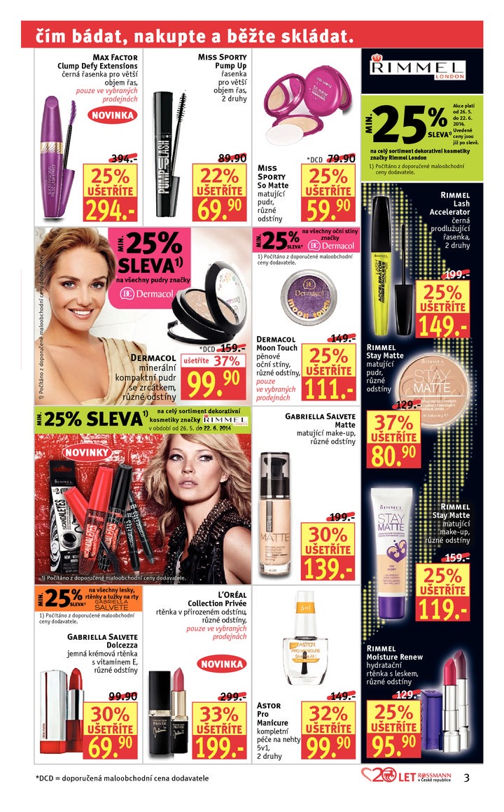 leták Rossmann Leták od 9.6.2014 strana 1 leták Rossmann Leták od 9.6.2014 strana 1