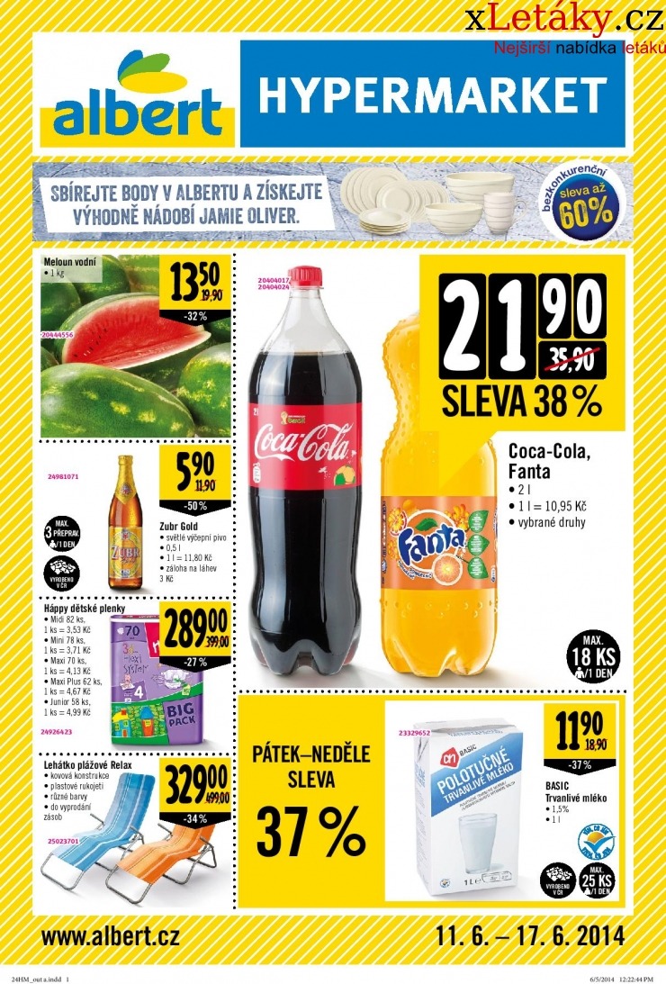 leták Albert Hypermarket leták strana 1 leták Albert Hypermarket leták strana 1